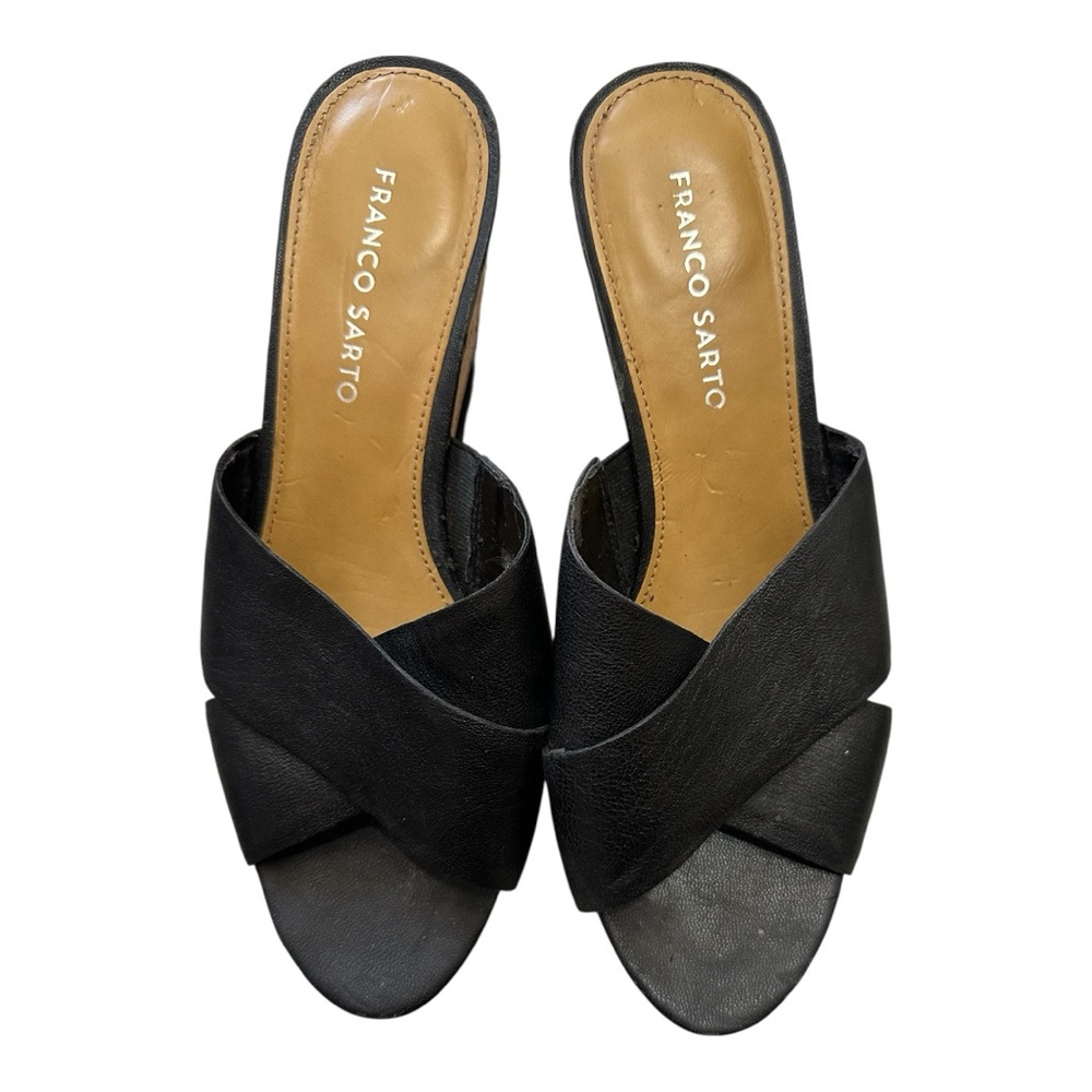 Franco Sarto Black Women's Mules 8.5